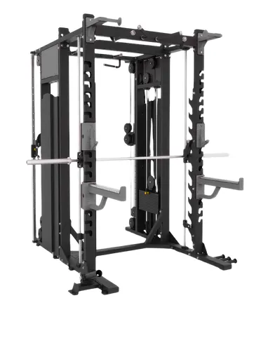Smith & Functional Trainer Squat Rack