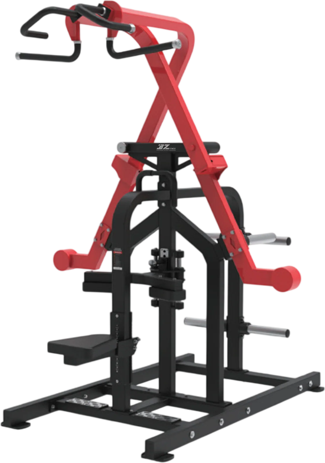 Cross Lat Pulldown, Apex Plate Loaded
